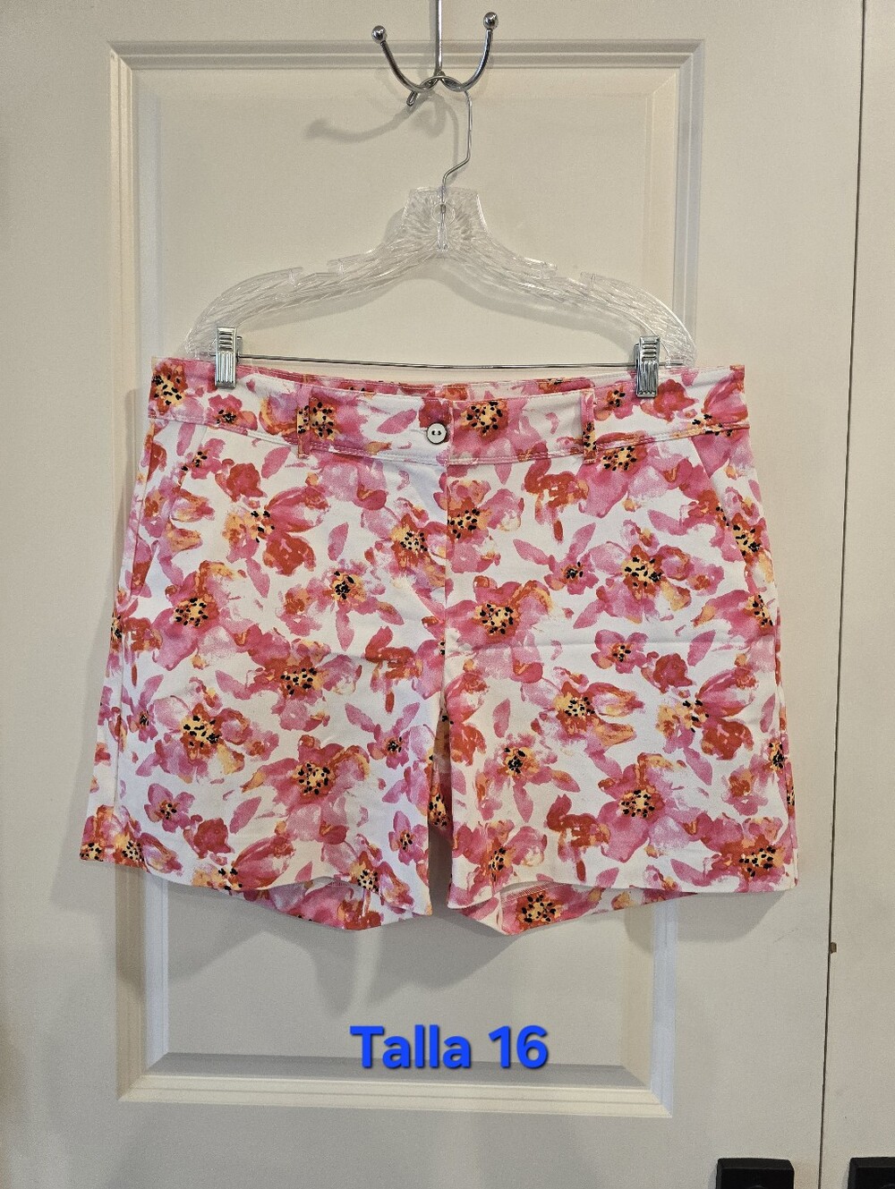 Women’s Pink Floral Shorts